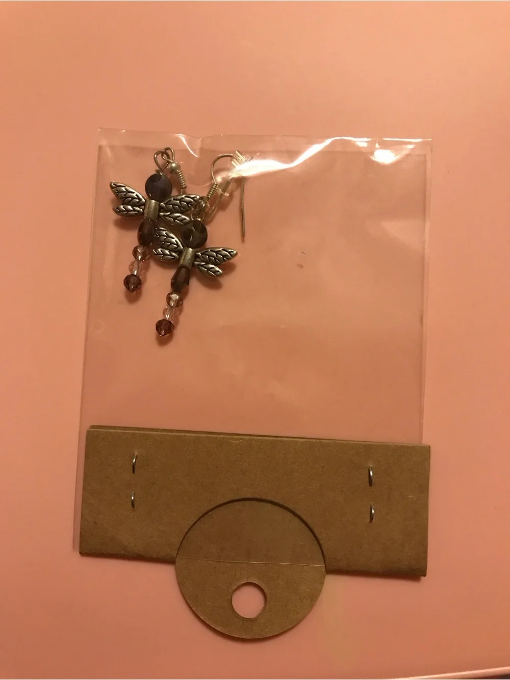 3 for 1 Price! Handmade Mermaid Tale, Dragonfly, & Lama Dangle Earrings-Handmade